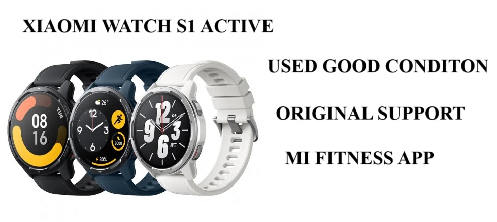 MySatuMart | Xiaomi Watch S1 Active Used  Good 
Condition (Original)